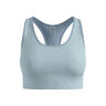 Seamless Medium Padded Sport Reggiseni sportivi Donna-blu chiaro