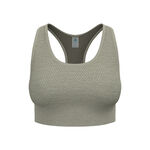 Abbigliamento Odlo Odlo Seamless Medium Padded Reggiseni sportivi Donna - cachi, 