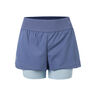 Pantaloncini Donna-Blu Scuro,Blu Chiaro