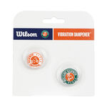 Accessori per racchette Wilson Wilson Roland Garros Antivibrazioni Confezione Da 2-Bronzo,Verde