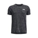 Abbigliamento Under Armour Under Armour Tech Textured Maglietta Ragazzi-nero, bianco