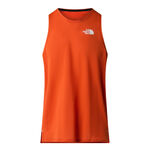 Abbigliamento The North Face The North Face Summit Hight Trail Camicia da corsa Uomini - rosso