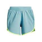 Abbigliamento Under Armour Under Armour Fly By Elite 5in Pantaloncini Donna-Blu Chiaro,Giallo Neon