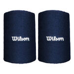 Abbigliamento da tennis Wilson Wilson Wide Terry Polsino anti sudore Unisex - blu scuro, 
