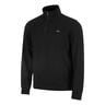 Urban Lifestyle Half Zip Manica Lunga Uomini-Nero