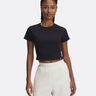 Rival Rib Maglietta Donna-Nero