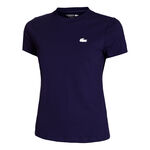 Abbigliamento Lacoste Lacoste Core Maglietta Donna - blu, 