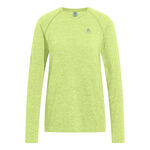 Abbigliamento Odlo Odlo Essential Seamless Manica Lunga Donna-Lime