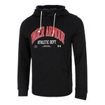Abbigliamento Under Armour Under Armour Rival Try Athletic Felpa Con Cappuccio Uomini-Nero,Rosso