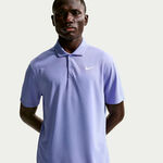 Abbigliamento da tennis Nike Nike Dri-Fit Victory Court Solid Polo Uomini-grigio-blu