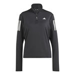 Abbigliamento adidas adidas Own The Run B Half-Zip Longsleeve Manica Lunga Donna-Nero