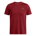 Abbigliamento Under Armour Under Armour Seamless Stride Camicia Da Corsa Uomini-Rosso