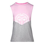 Abbigliamento BIDI BADU BIDI BADU Elinam Lifestyle Canottiera Donna-Rosa,Grigio Chiaro