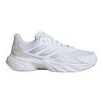 Scarpe da tennis adidas adidas CourtJam Control 3 Scarpa Per Terra Rossa Donna-Bianco,Argento