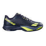 Scarpe da tennis Babolat Babolat Jet Mach 4 Scarpa per tutte le superfici Uomini - nero, giallo neon