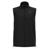 Zeroweight Warm Gilet Da Corsa Uomini-Nero