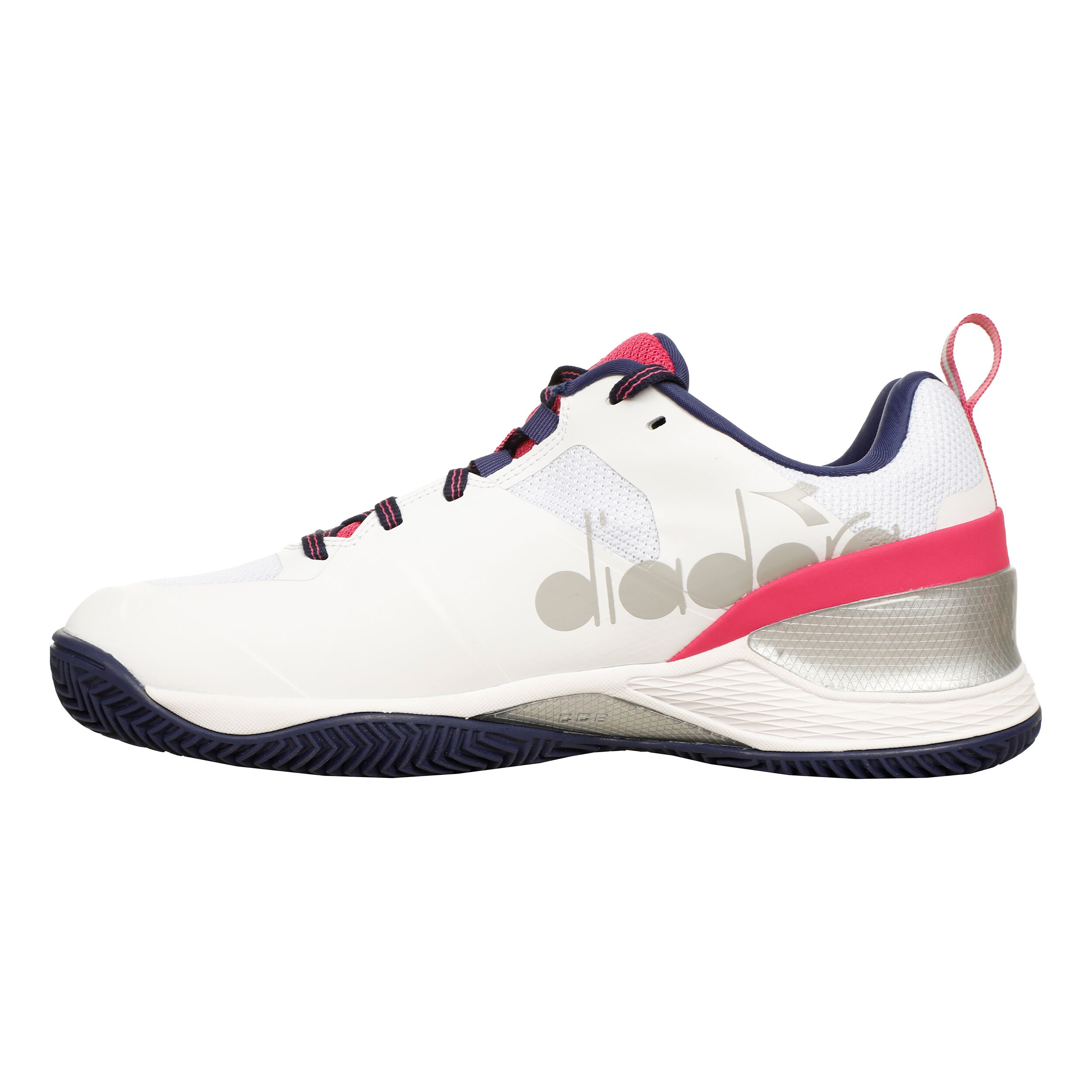 Buy Diadora Blushield Torneo 2 Scarpa Per Terra Rossa Donna Bianco Rosa online Tennis Point CH