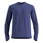 Abbigliamento Odlo Odlo Essential Thermal Midlayer Camicia da corsa Uomini-blu