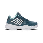 Scarpe da tennis K-Swiss K-Swiss Court Express Omni Scarpa Per Tutte Le Superfici Bambini-Color Petrolio,Bianco