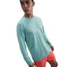 Stride Camicia da corsa Uomini - turchese, argento