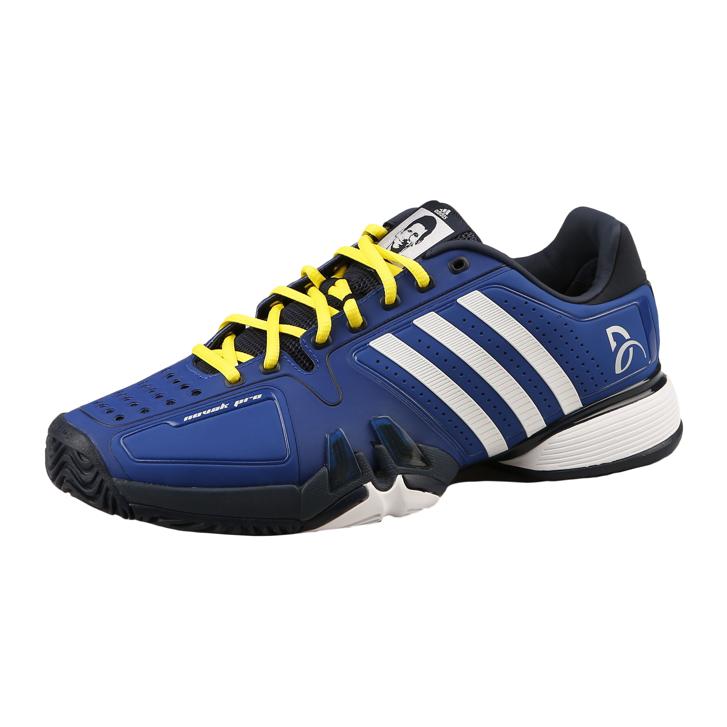 adidas Novak Djokovic Pro Scarpa Per Tutte Le Superfici Uomini - Blu, Bianco online kaufen | Tennis-Point