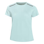Abbigliamento NEO NEO Flyweight TEK Camicia Da Corsa Donna-Blu Chiaro