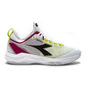 Speed Blushield Fly 4+ Scarpa Per Terra Rossa Donna-Bianco,Giallo Neon