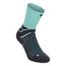 Run Performance Mid Cut  Calze da corsa Donna-turchese