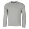 Dri-Fit Miler Dri-Fit Miler UV Camicia Da Corsa Uomini-Grigio Scuro