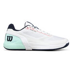 Scarpe da tennis Wilson Wilson Rush Pro 5 Scarpa per terra rossa Uomini-bianco, turchese