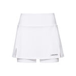 Abbigliamento HEAD HEAD Club Basic Long Gonna Donna-Bianco,Argento