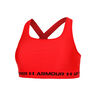 Crossback Mid Reggiseni Sportivi Donna-Rosso Neon