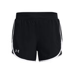 Abbigliamento Under Armour Under Armour Fly By Elite 5in Pantaloncini Donna-Nero,Bianco