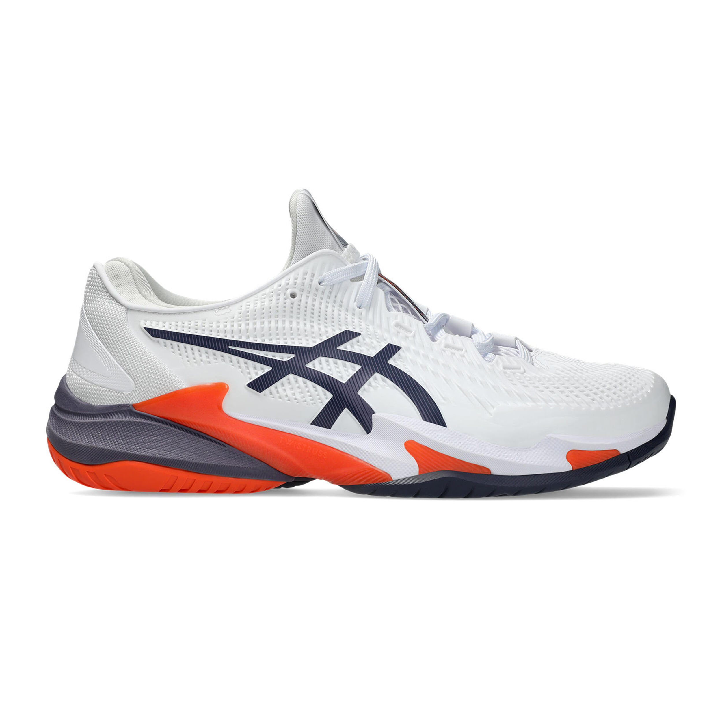 ASICS Court FF 3 Scarpa Per Tutte Le Superfici Uomini Bianco, Blu Scuro |  Tennis-Point