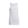 Club Canottiera Ragazze-Bianco