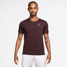Court Dri-FIT Advantage Maglietta Uomini - rosso scuro, bianco