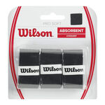 Overgrip Wilson Wilson Soft Overgrip Confezione Da 3-Nero