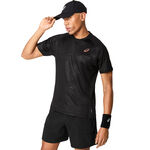 Abbigliamento ASICS ASICS Match Capsule Maglietta Uomini-Nero