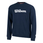 Abbigliamento Wilson Wilson Parkside Crew Felpa Uomini-Blu Scuro