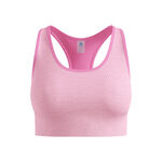 Abbigliamento Odlo Odlo Seamless Medium Padded Sport Reggiseni sportivi Donna-rosa