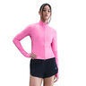 Swift Half-Zip Camicia Da Corsa Donna-Rosa,Argento