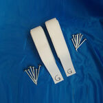 Equipaggiamento allenatore Easy Lines Easy Lines Midcourt Linea Di Fondo 4 Rotoli Campo In Terra Rossa-Bianco