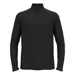 Abbigliamento Odlo Odlo Essential 1/2 Zip Manica lunga Uomini - nero, 