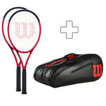 Confezione di racchette Wilson Wilson Clash 100 Pro V2.0 Racchette Da Torneo