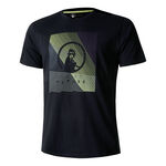 Abbigliamento Quiet Please Quiet Please Linear Maglietta Uomini-Blu Scuro