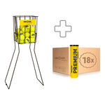Pallina pressurizzata Tennis-Point Tennis-Point Premium Tubo Da 4