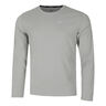 Dri-Fit Miler Dri-Fit Miler UV Camicia Da Corsa Uomini-Grigio Scuro