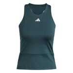 Abbigliamento da tennis adidas adidas Y-Midi Canottiera Donna-Verde Scuro