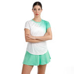 Abbigliamento da tennis BIDI BADU BIDI BADU Crew Fade 2.0 Maglietta Donna-verde, bianco