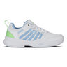Court Express 2 Scarpa Per Terra Rossa Donna-Bianco,Blu Chiaro